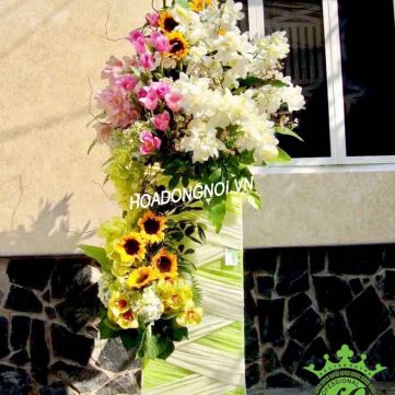 Hoa Kệ Chúc Mừng Khai Trương 002