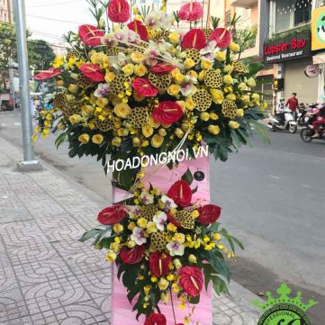 Hoa Kệ Chúc Mừng Khai Trương 005