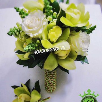 Hoa cằm tay cô dâu Hoa Đồng Nội 005