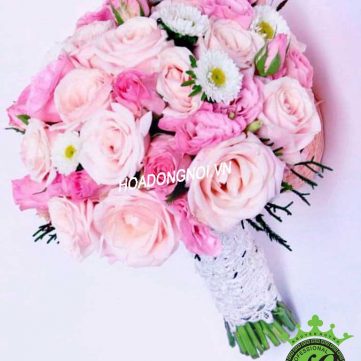Hoa cằm tay cô dâu Hoa Đồng Nội 007
