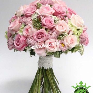 Hoa cằm tay cô dâu Hoa Đồng Nội 008