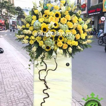Hoa Kệ Chúc Mừng Khai Trương Hoa Đồng Nội 030