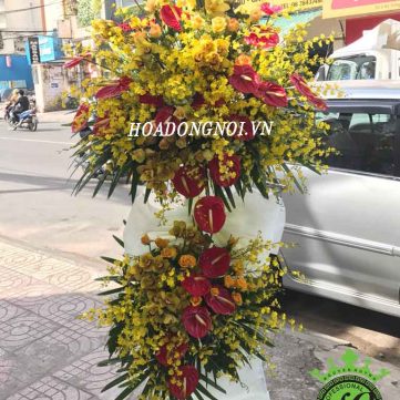 Hoa Kệ Chúc Mừng Khai Trương Hoa Đồng Nội 034