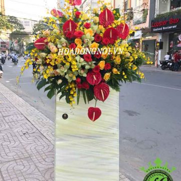 Hoa Kệ Chúc Mừng Khai Trương Hoa Đồng Nội 042
