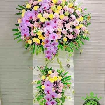 Hoa Kệ Chúc Mừng Khai Trương Hoa Đồng Nội 043