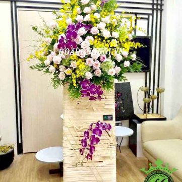 Hoa Kệ Chúc Mừng Khai Trương Hoa Đồng Nội 048