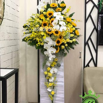 Hoa Kệ Chúc Mừng Khai Trương Hoa Đồng Nội 055