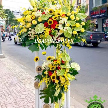 Hoa Kệ Chúc Mừng Khai Trương Hoa Đồng Nội 058