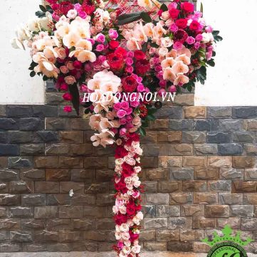 Hoa Kệ Chúc Mừng Khai Trương Hoa Đồng Nội 068