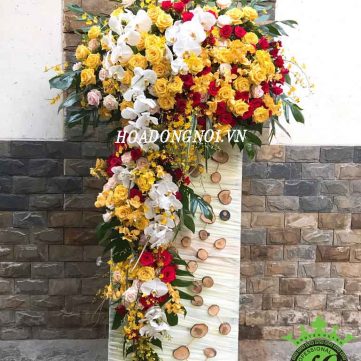 Hoa Kệ Chúc Mừng Khai Trương Hoa Đồng Nội 071