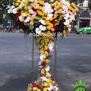 Hoa Kệ Chúc Mừng Khai Trương Hoa Đồng Nội 072