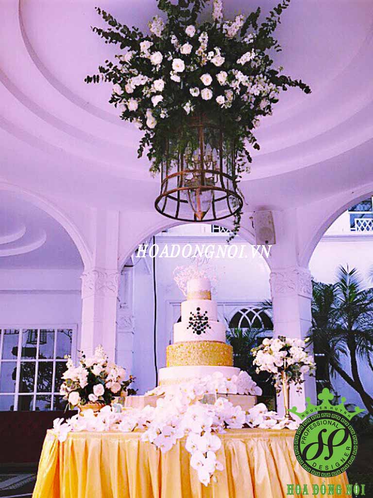 Hoa Trang Trí Tiệc Cưới Hoa Động Nội 023