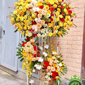Hoa Kệ Chúc Mừng Khai Trương Hoa Đồng Nội 075